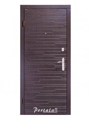 Дверь Комфорт Эстепона венге/венге светлый гладкий