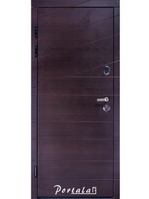 Дверь Премиум Диагональ-2 венге темный горизонт