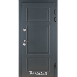 Дверь Трио Белфаст RAL7016/бетон кремовый