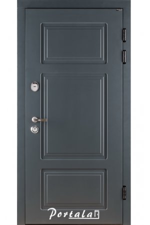 Дверь Трио Белфаст RAL7016/бетон кремовый