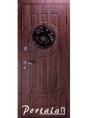 Дверь Элегант Модель №5 бронзовый дуб