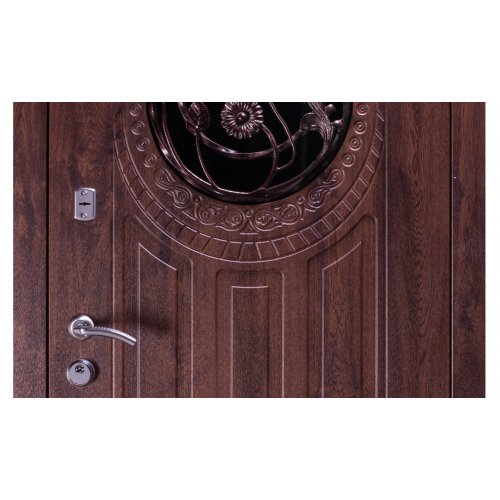 Дверь Элегант Модель №5 бронзовый дуб