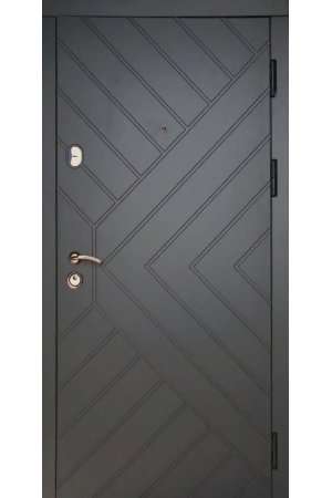 Дверь Премиум Гранит серый тисненый