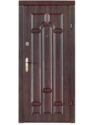 Дверь Эконом Арка темный орех