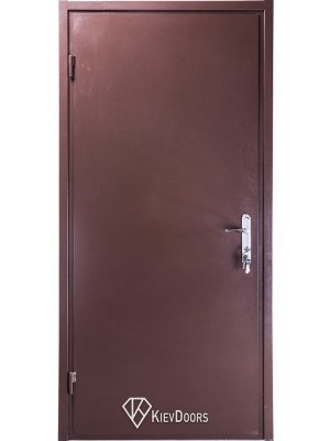 Дверь Металл/ДСП венге (притвор)
