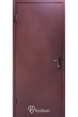 Техническая дверь металл RAL 8017