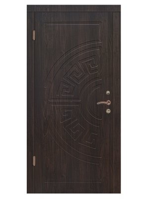 Дверь Стандарт Греция темный дуб/золотой дуб
