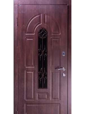 Дверь Элегант Модель №4 темный орех