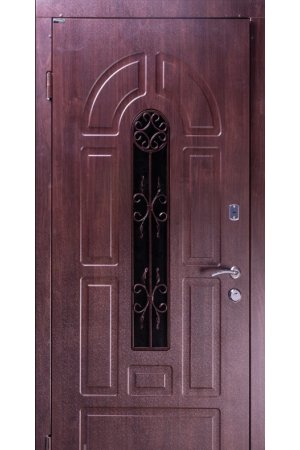 Дверь Элегант Модель №4 темный орех