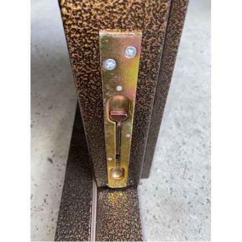 Полуторная Дверь Оптима Металл/металл с притвором