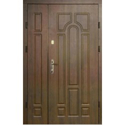 Дверь Оптима Арка 120 дуб бронзовый