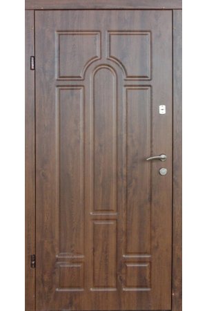 Дверь Оптима Арка дуб бронзовый