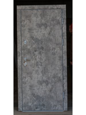 Дверь Вип+ алиса базальт лофт/сосна прованс (+зеркало)